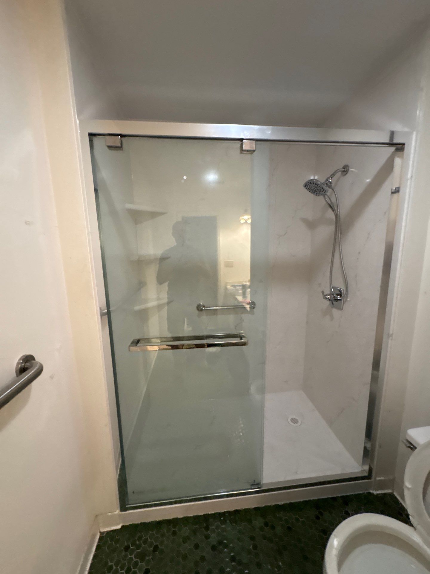 New shower or tub in Duluth, Georgia, after
