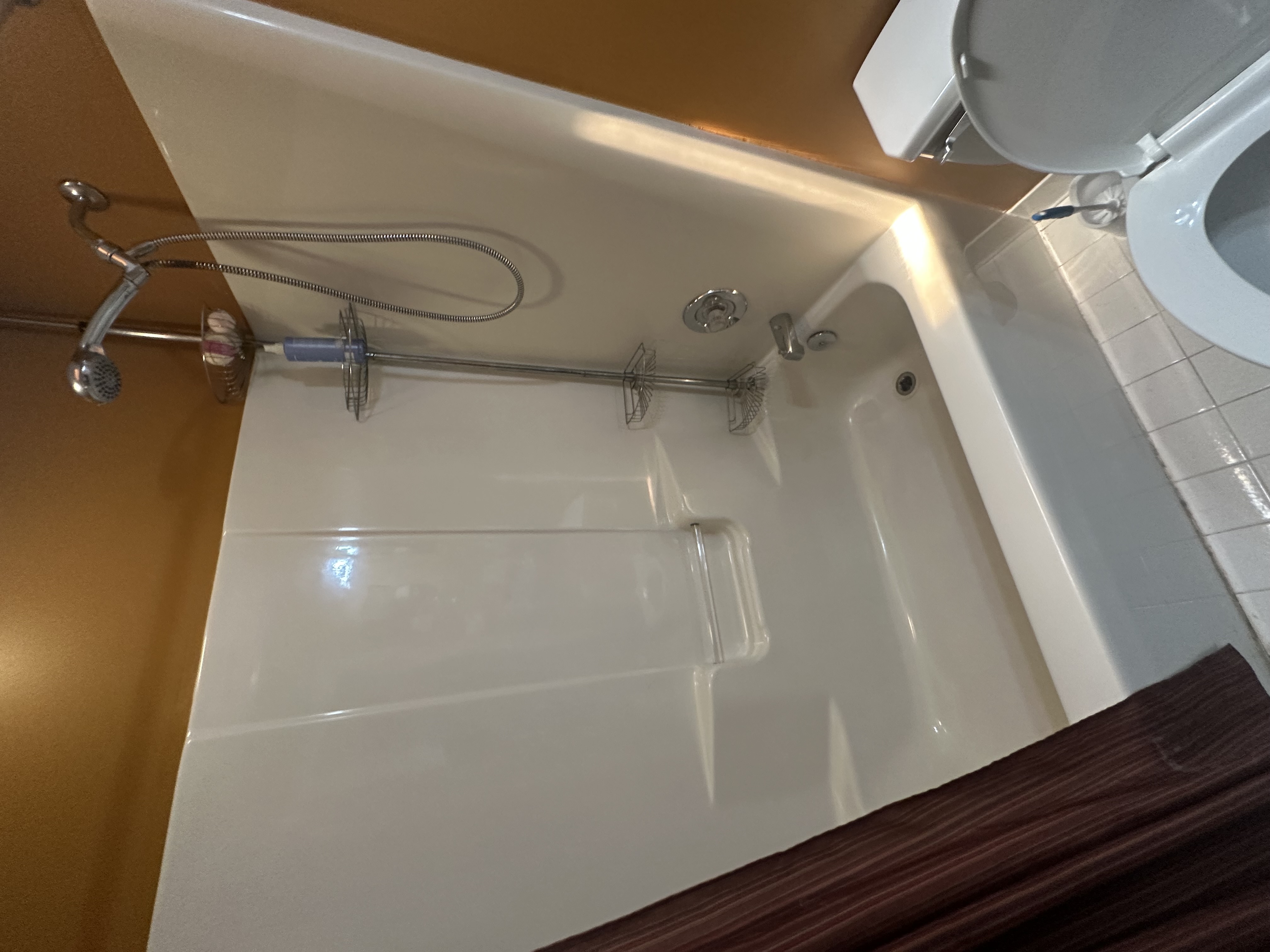 Bathroom remodel in Columbus, Georgia: before