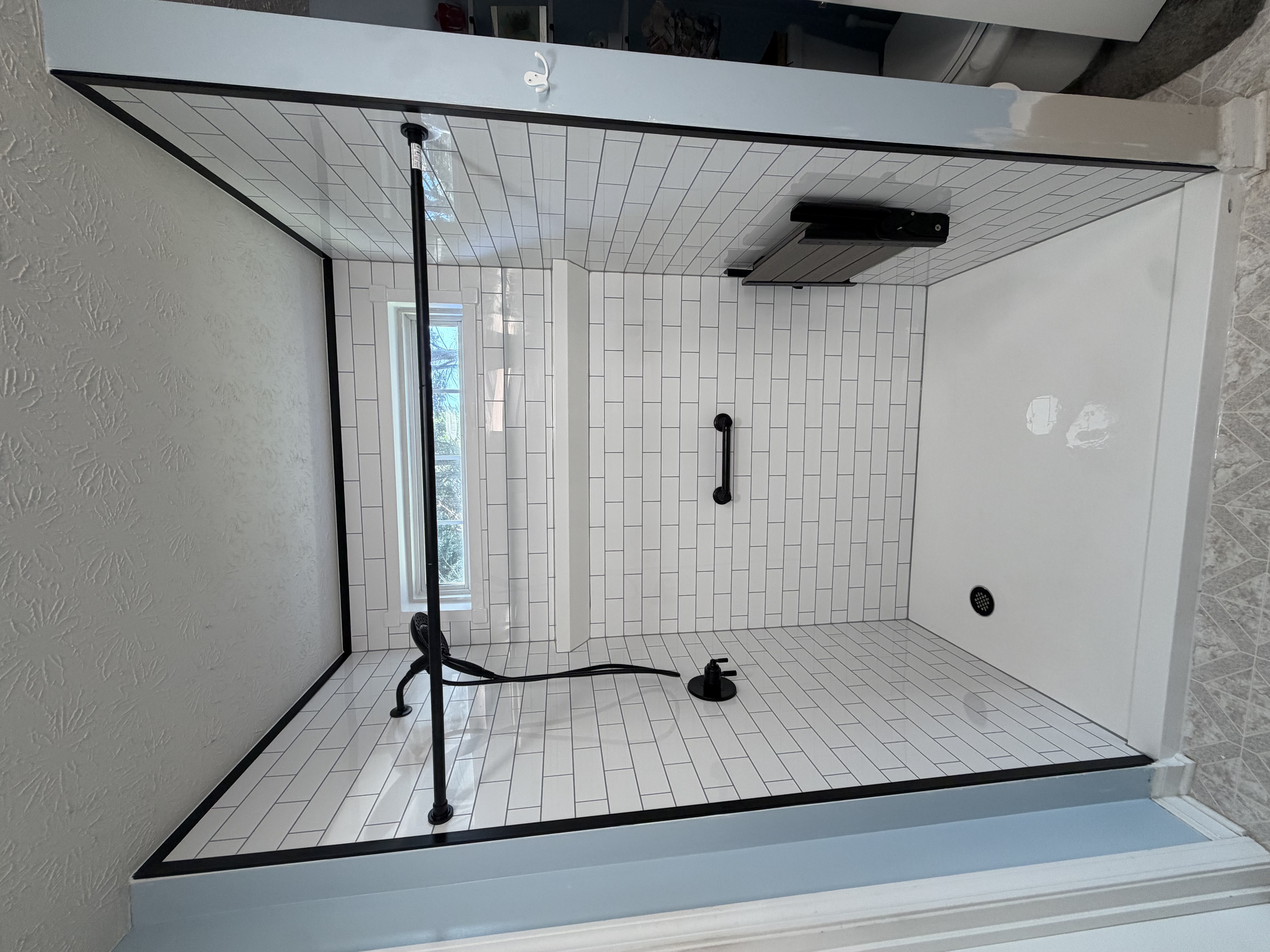 New shower or tub in Cumming, Georgia, after