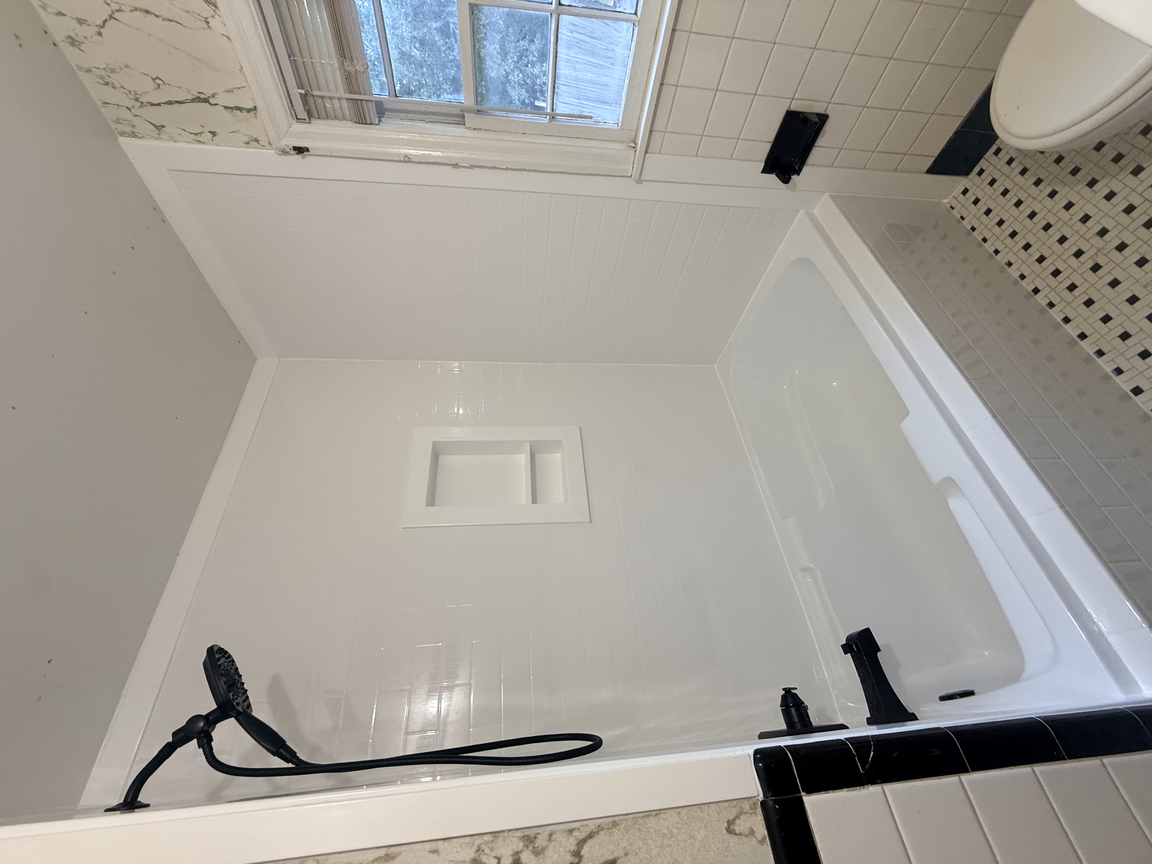 New shower or tub in Columbus, Georgia, after