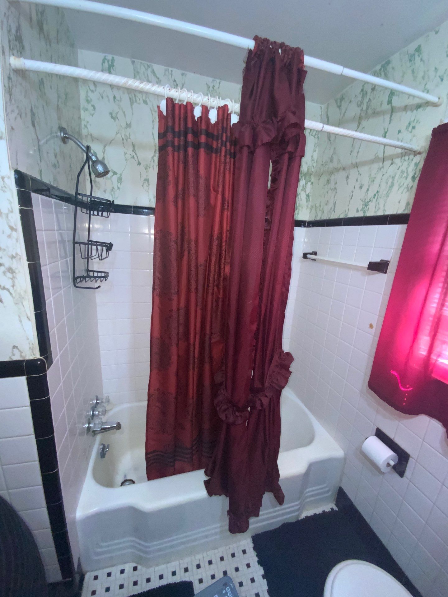New shower or tub in Columbus, Georgia: before (2)
