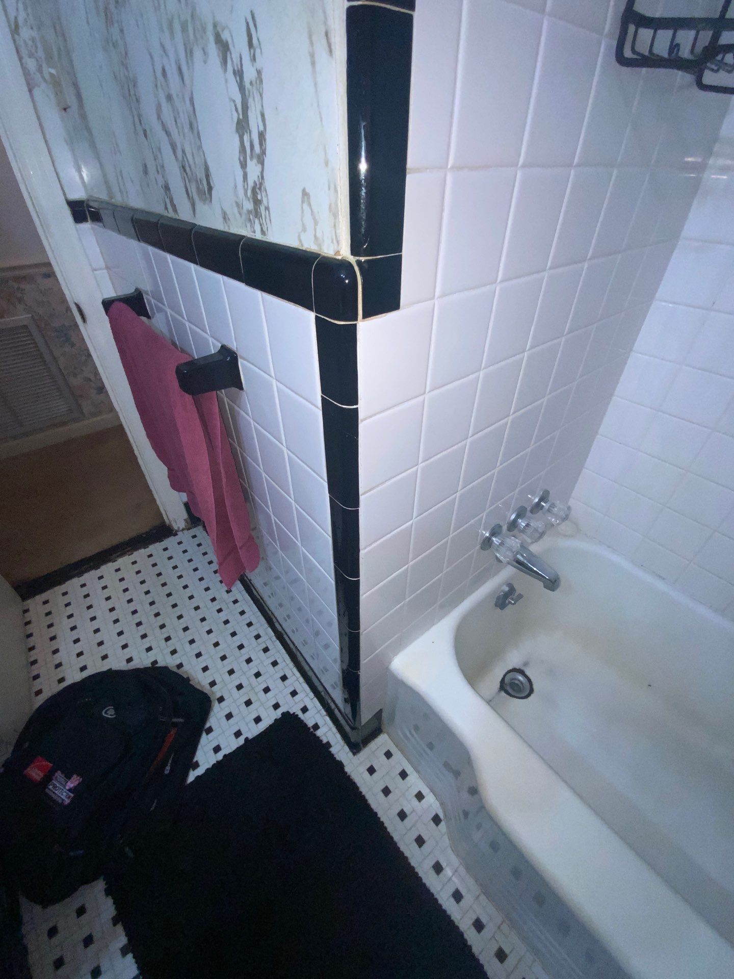 New shower or tub in Columbus, Georgia: before
