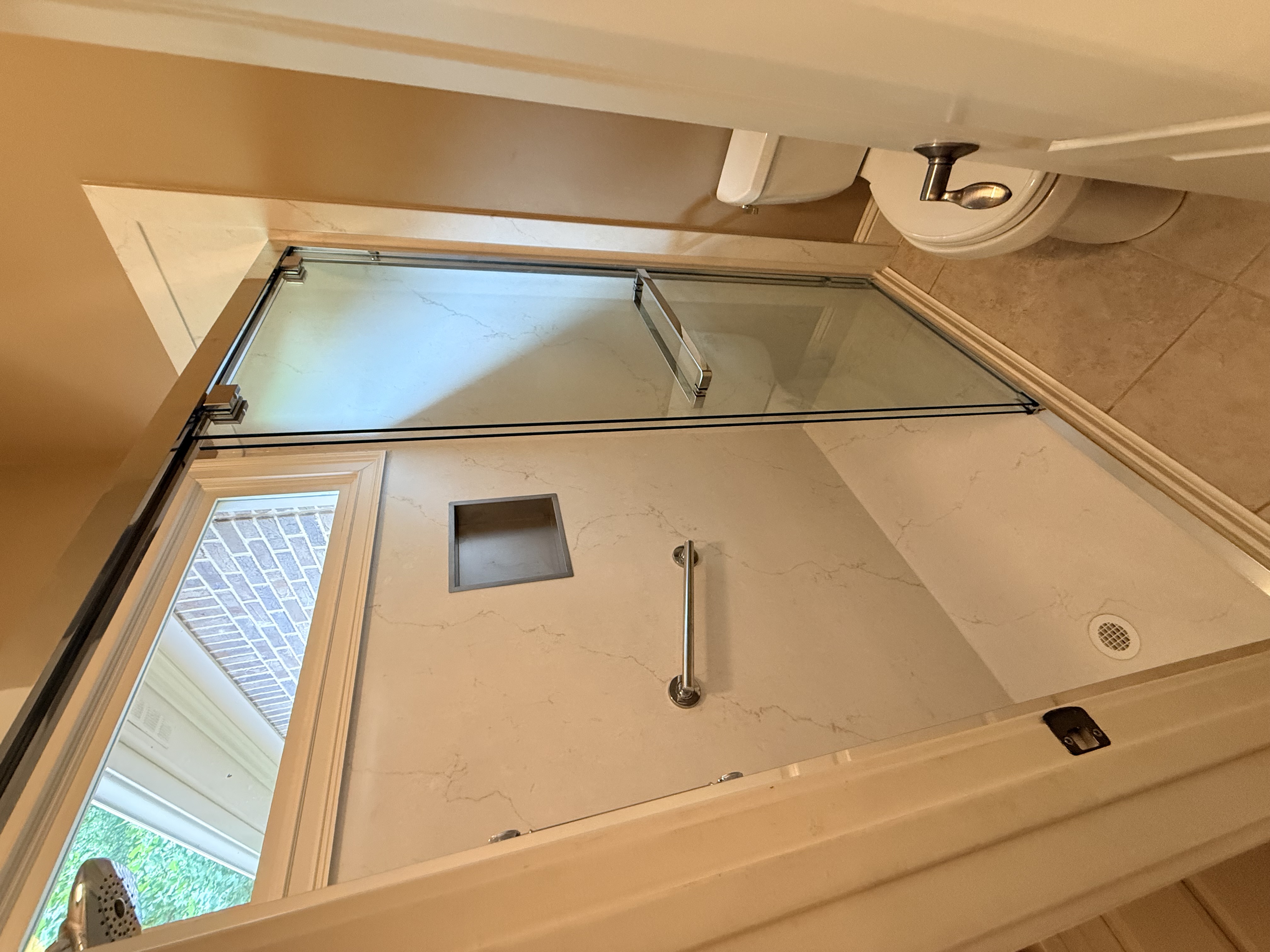 New shower or tub in Cumming, Georgia, after