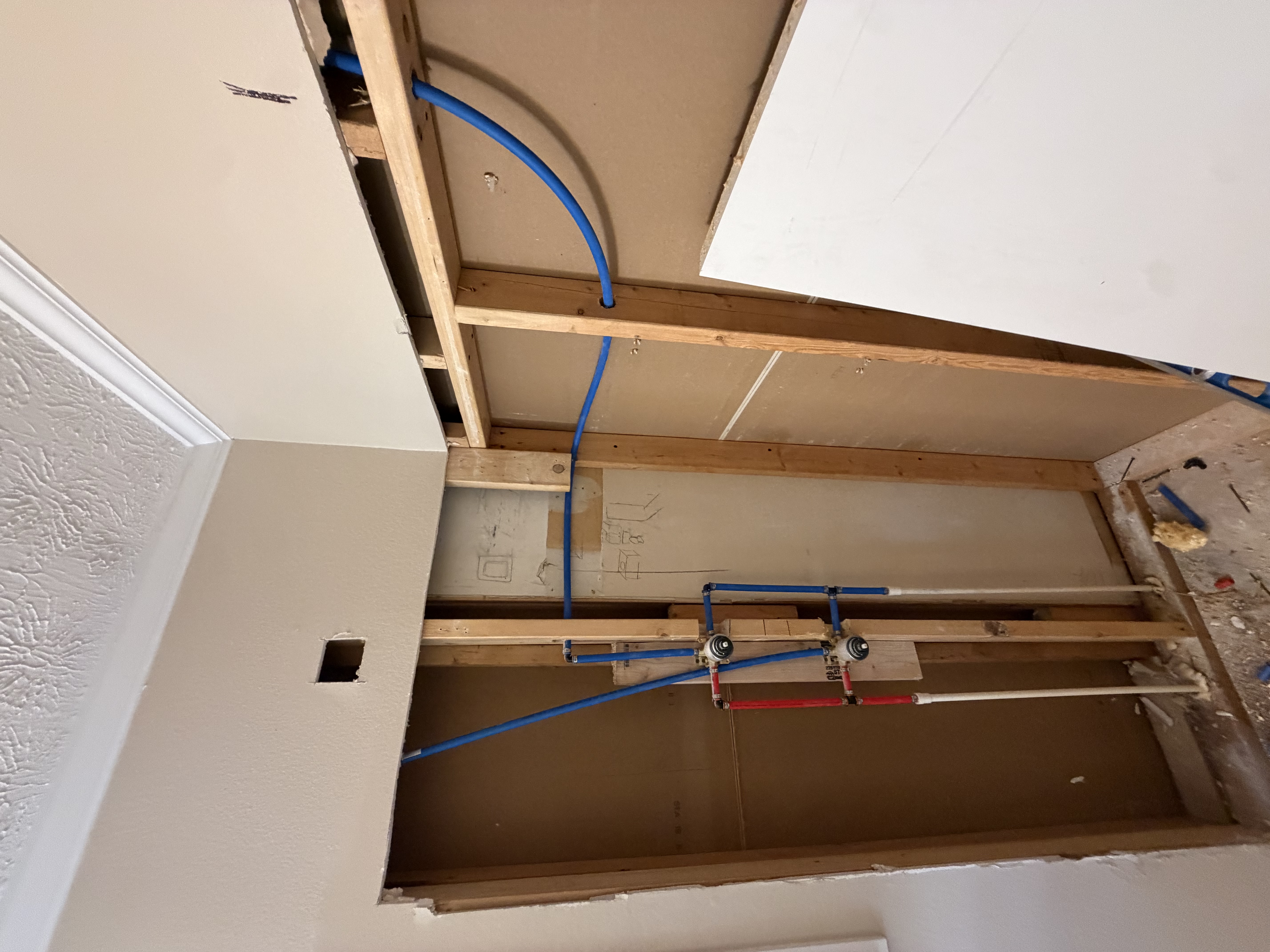 New shower or tub in Columbus, Georgia: before
