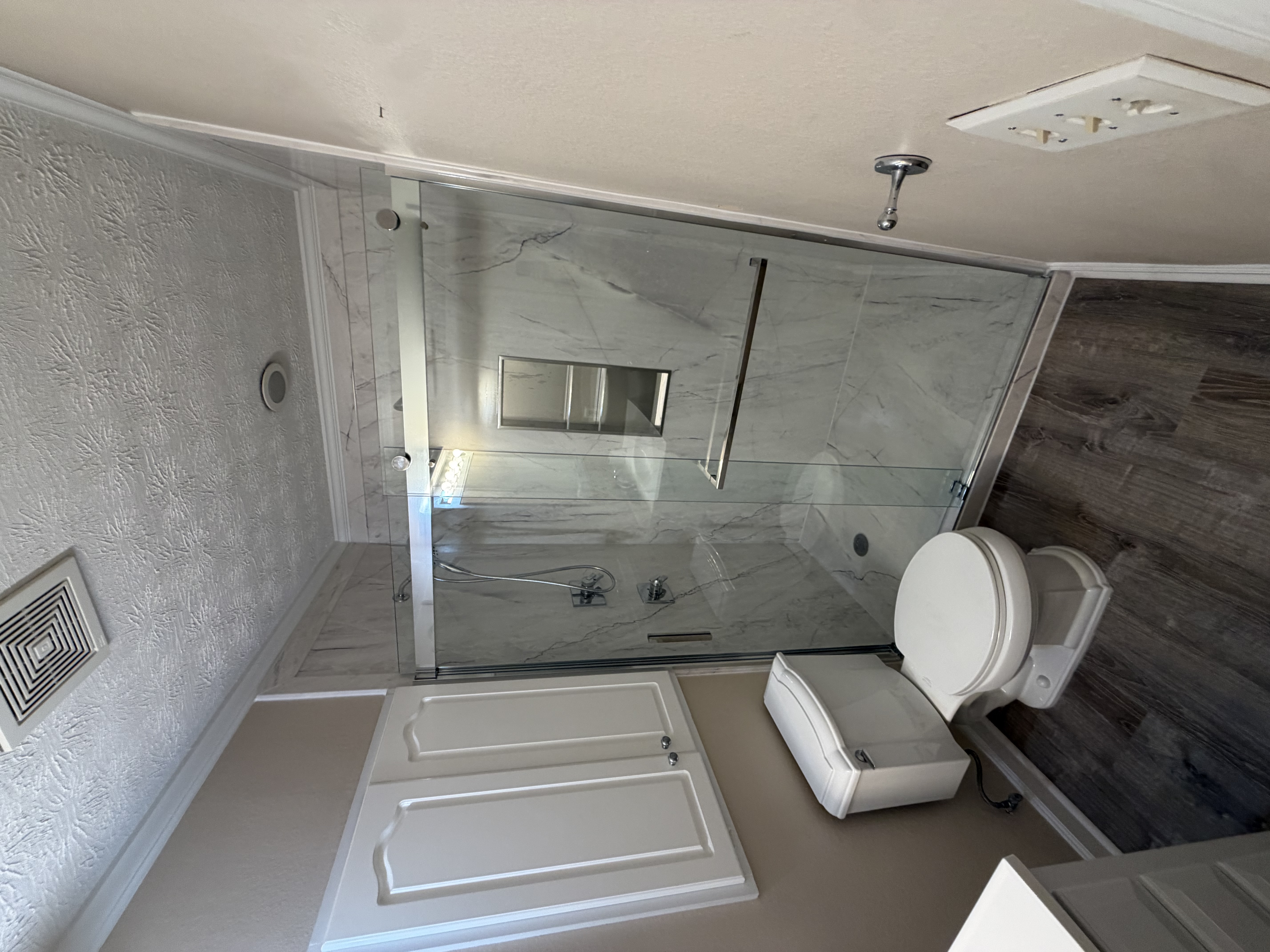 New shower or tub in Columbus, Georgia, after